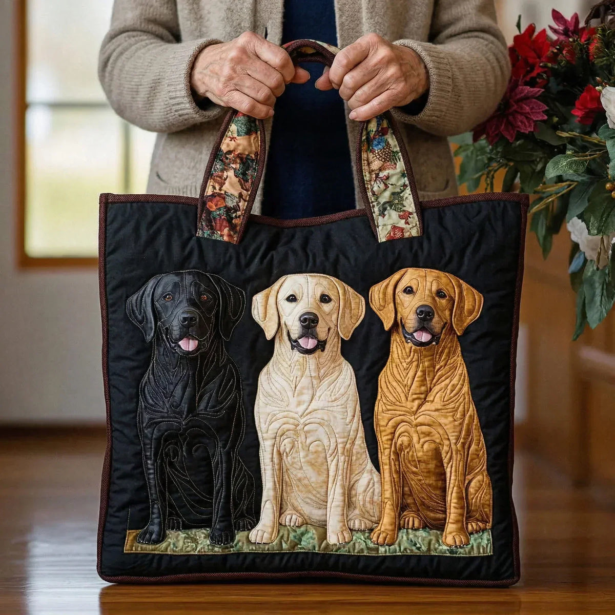 Sac Artisanal - Trois Labradors