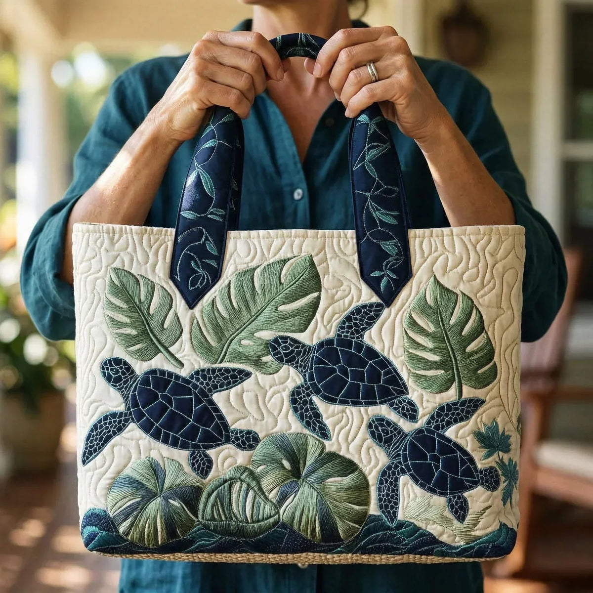 Sac Artisanal - Grâce de la Tortue Marine